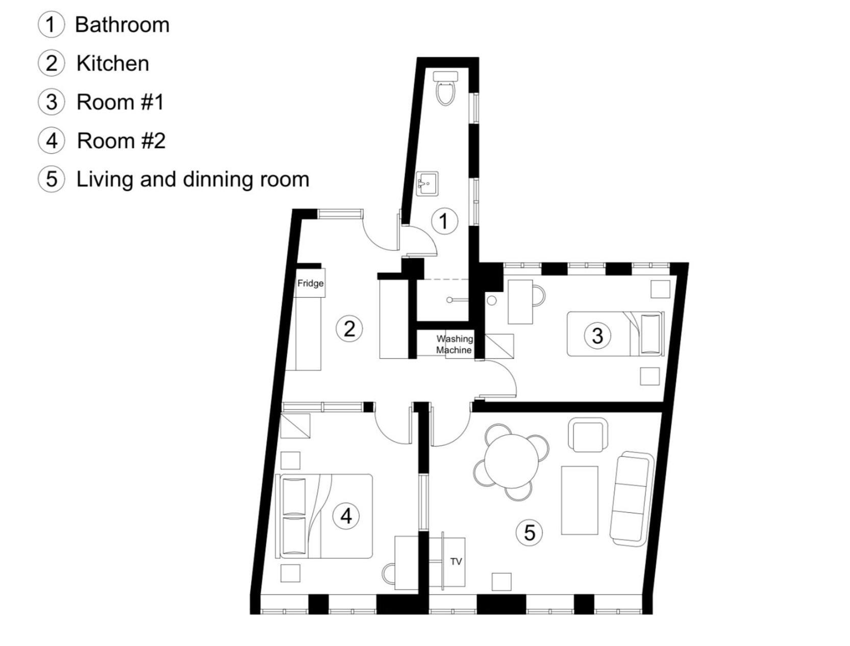 Brooklyn Penthouse Apartment København Ngoại thất bức ảnh